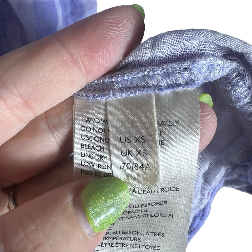 Anthropologie Pilcro Bette Babydoll Blouse, XS - Picture 6 of 14